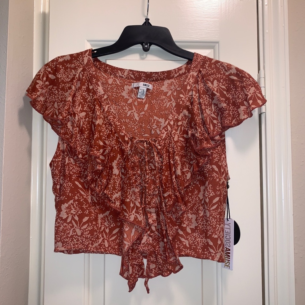 Amuse Society crop top